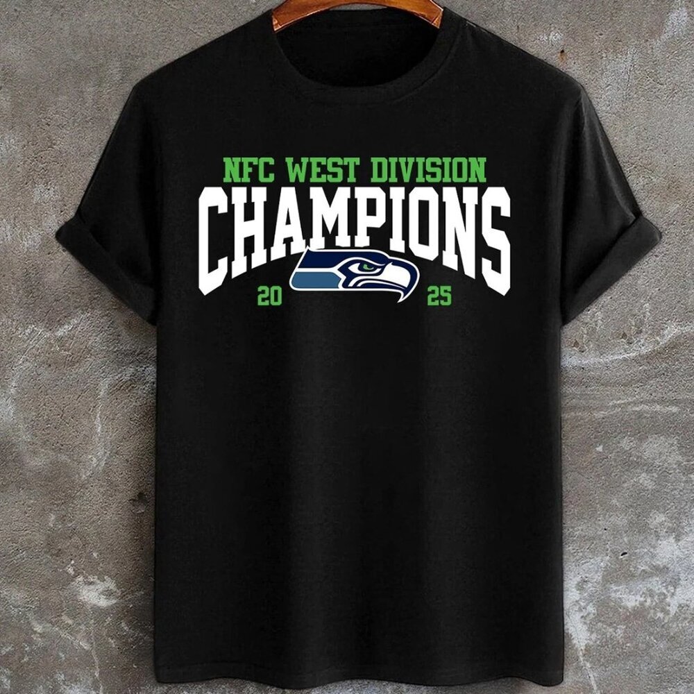 Seattle Seahawks 2025 NFC West Champions Tshirt  91